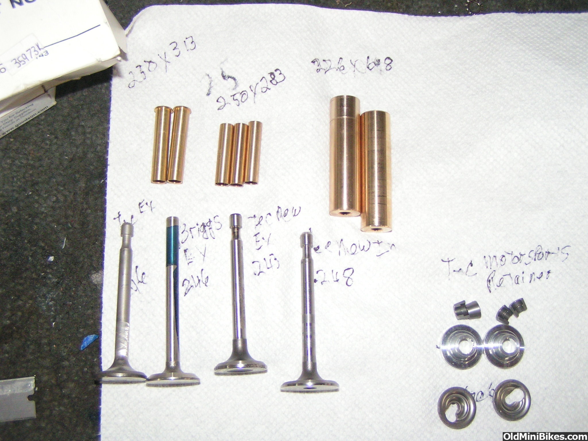 HS40 HS50 worn valve guides