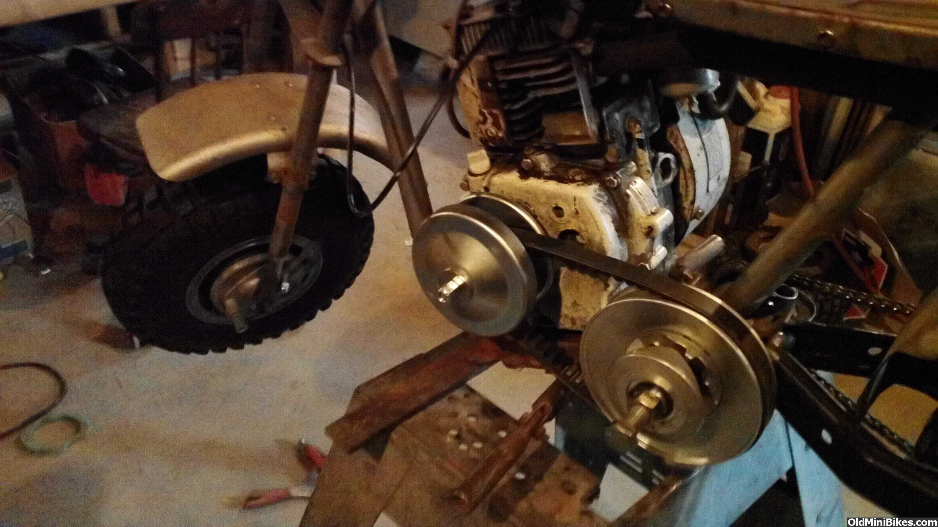 Rupp Sprint mini bike with torque converter