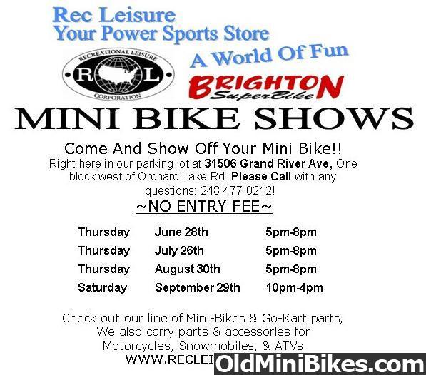 Michigan Mini Bike Show??