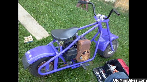 Purple mini sale bike