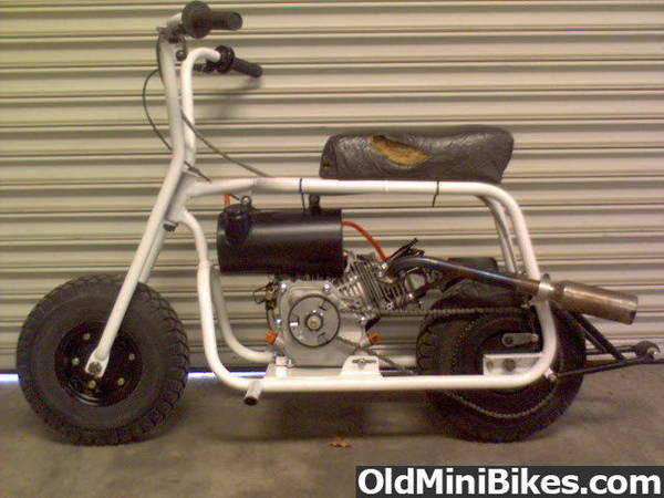 White mini bike? | OldMiniBikes.com
