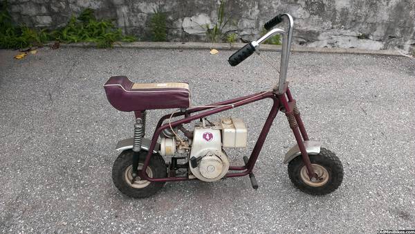 Vintage sears mini bike for best sale sale