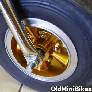 Vintage mini bike wheels 1962 Asto