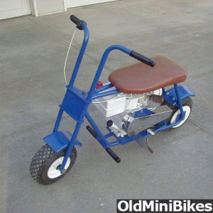 Foremost Big Blue mini bike