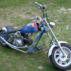 mini chopper with Honda 50 (1)