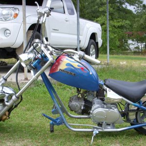 mini chopper with Honda 50 (3)