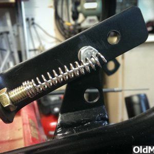 Original brake set up
