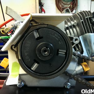 Clutch/brake cover design