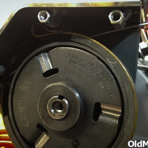 Clutch/brake cover
