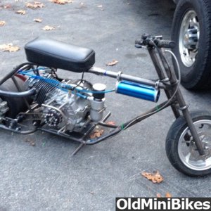 new egland drag mini bike