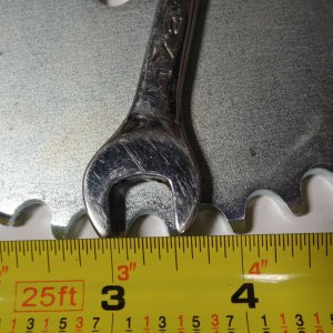 how to measure #40/41/420 chain