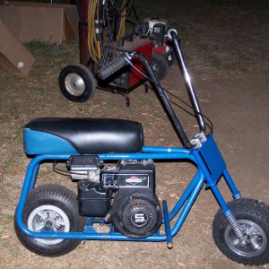 Mickey Thompson Mini Bike 9-7-2015 | OldMiniBikes.com