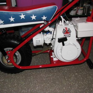 My Restored 1971 Manco Stars And Stripes Mini Bike