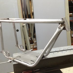Taco 44 frame ready for paint