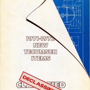 1971-1972 Sales  Brochure