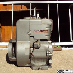 5 hp Tecumseh engine w/ alternator A.P.E. Dunecycle