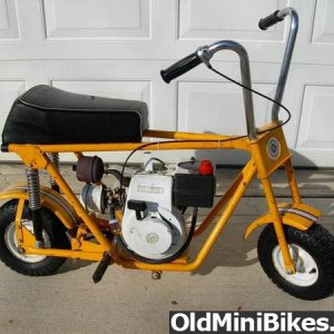 vintage sears mini bike