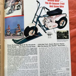 Heathkit Catalog 1969 Boonie Bike Ad