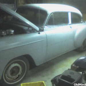 My 1953 Cevy bel air is finally home from the motor shop!