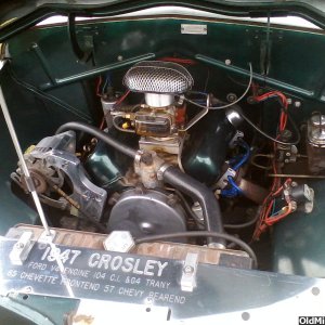 German Ford V4 powered Crosley sedan