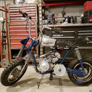 RUPP MINI BIKE WITH PREDATOR