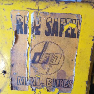 DMP Scamper - Ride Safely Decal