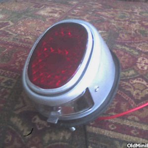 Repro. Hella lamp for progress scooter