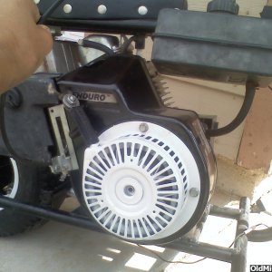 custom painted motor