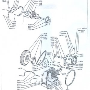 Hiawatha Doodle Bug Parts List 2 | OldMiniBikes.com