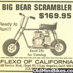 Flexo Big Bear Scrambler 1968