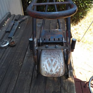 rusted rear fender