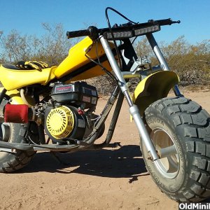 In the dirt, Pinal Air Park