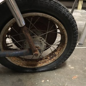 Fox rear wheel