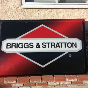Briggs Sign Big!
