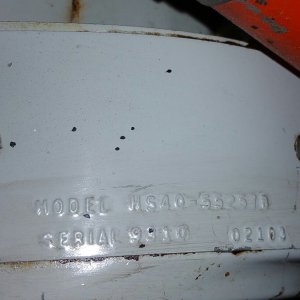 Fox condor engine tag
