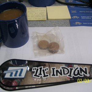 Lil Indian Clutch Cover Decal