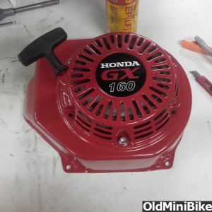 adding homemade decal to cooling fan cover