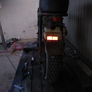 Kawasaki Coyote Jalopy/RatRod