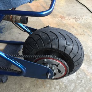 Cat Eye scooter tire.