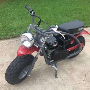 coleman mini bike bt200x