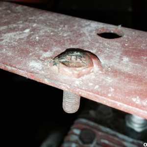 fox trail bug seat mount welded bolt