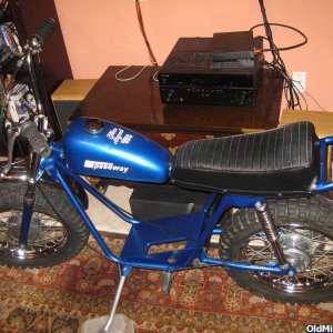 blue angel bike