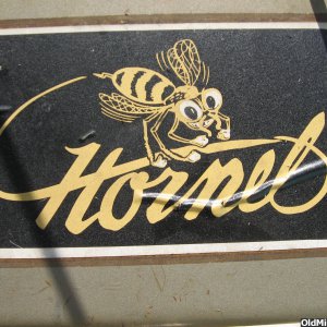Hornet Minibike Front Decal Detail