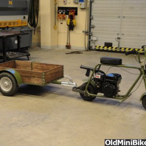 Moped and Trailer finished