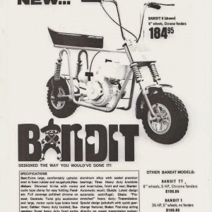 Bandit II, Bandit TT, Bandit 1 Ad