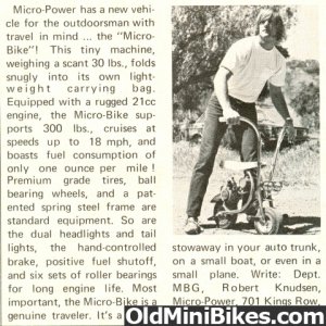 Mirco Power Micro Bike 7-1970