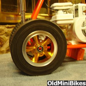 Astro vintage wheel mini bike