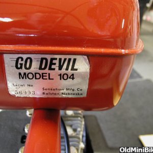 1968 Go-Devil Model 104