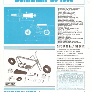 Bonanza BC-1000 Brochure Back