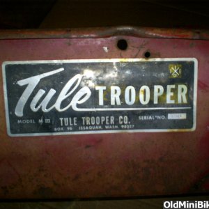 Tule Trooper box decal